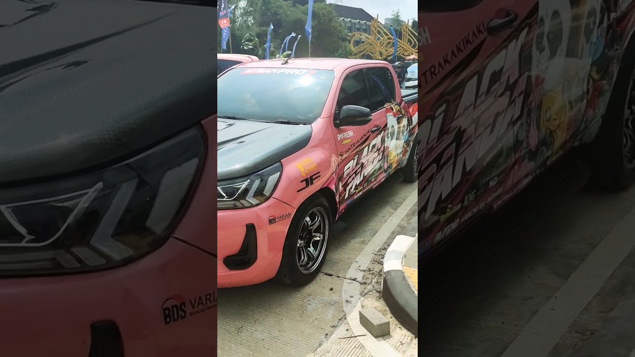 BLACK PANDA CUMI CUMI DARAT TOYOTA HILUX DIESEL 