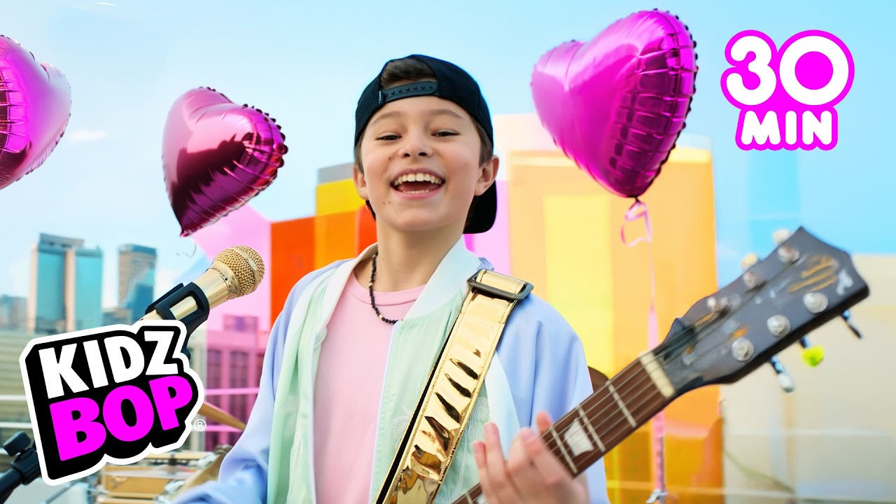 Classroom Valentine&rsquo;s Day Party Songs for Kids ❤️ | Sing & Dance with KIDZ BOP🎶 | 30 Minutes