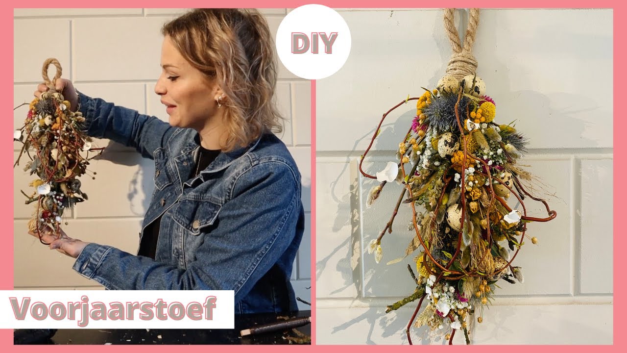 VOORJAARSTOEF + Winnaar | Cursus bloemschikken #144 | Carlein Tukkers