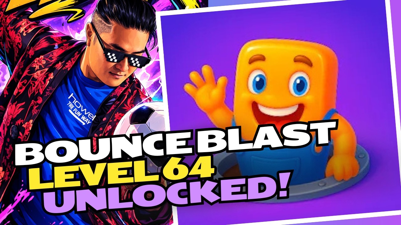Bounce Blast Level 64 Playthrough