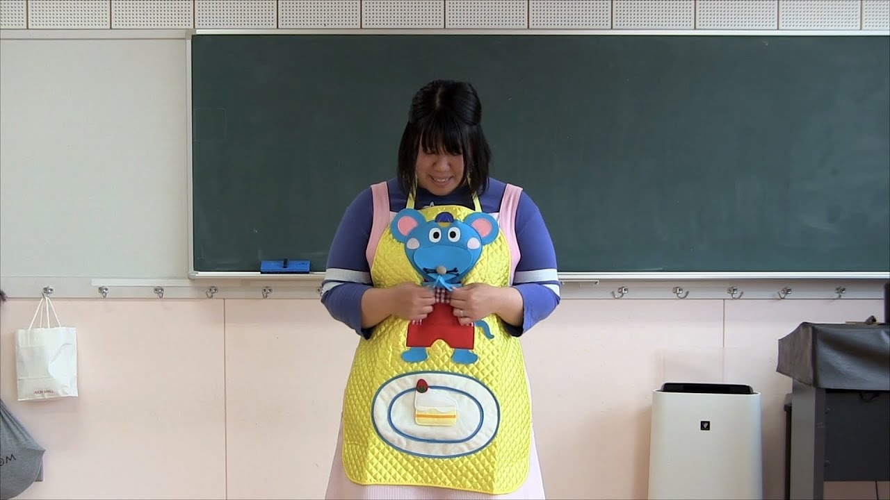 エプロンシアター　ねずみの歯みがき