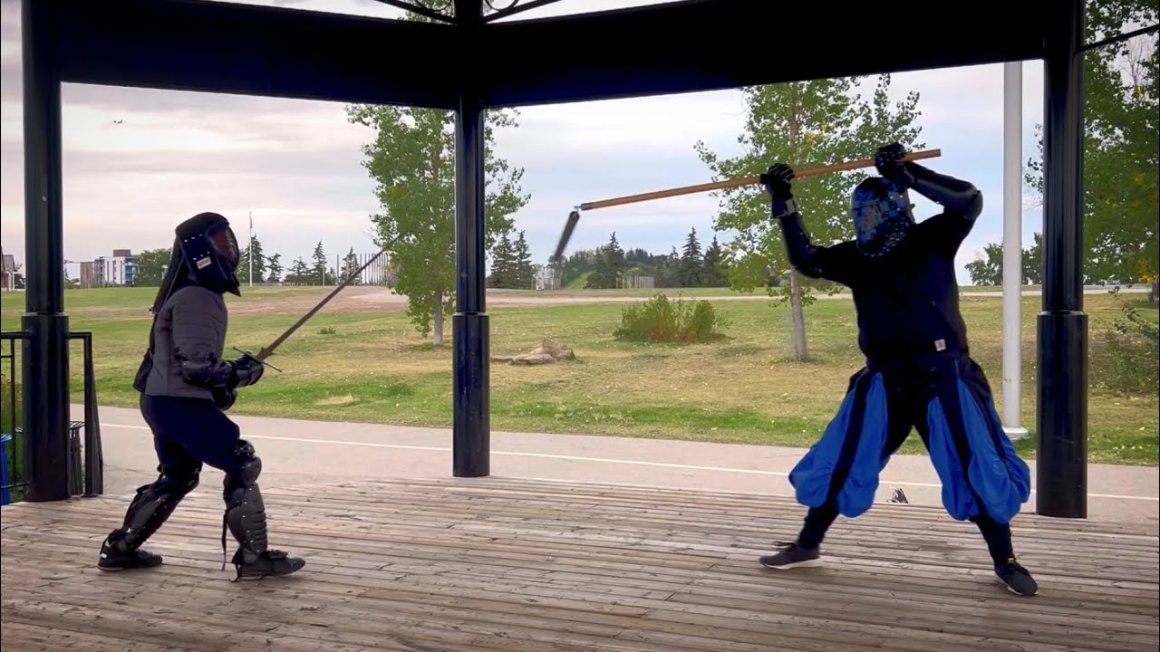 Threshing Flail vs Longsword Sparring