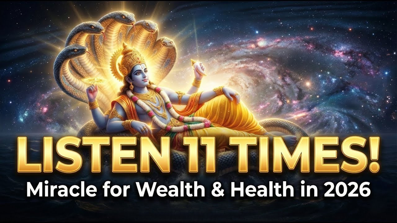 Listen 11 Times to Unlock Infinite Wealth & Health for 2026! 🌌💰 (Ancient Mantra)