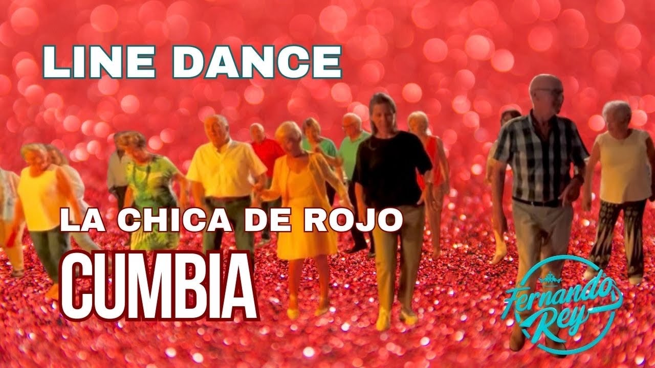 La chica de rojo ( Cumbia ) Baile en Linea ★ Line Dance ★ Ballo di Gruppo ★ Choreo