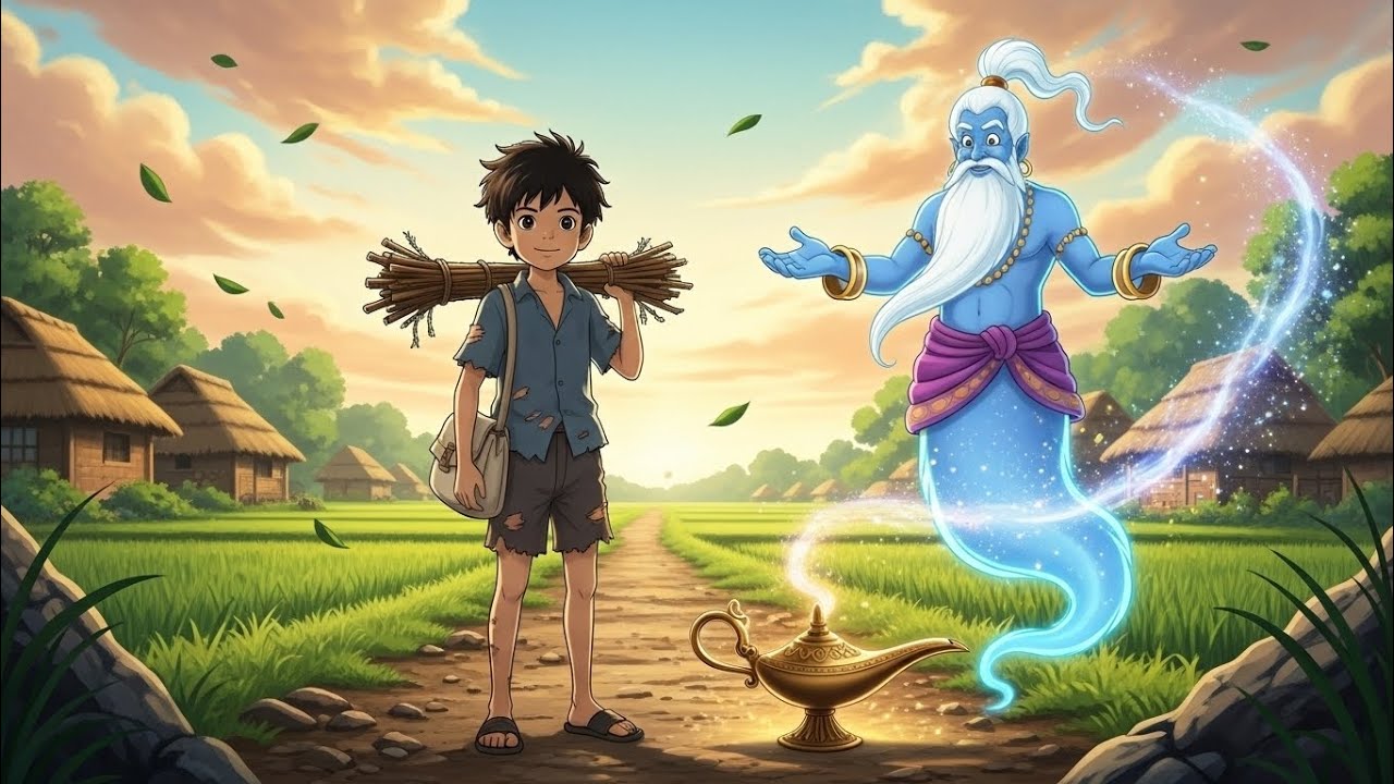 जादुई दीपक वाला लड़का | Heart Touching Magical Story in Hindi | Emotional Village Story