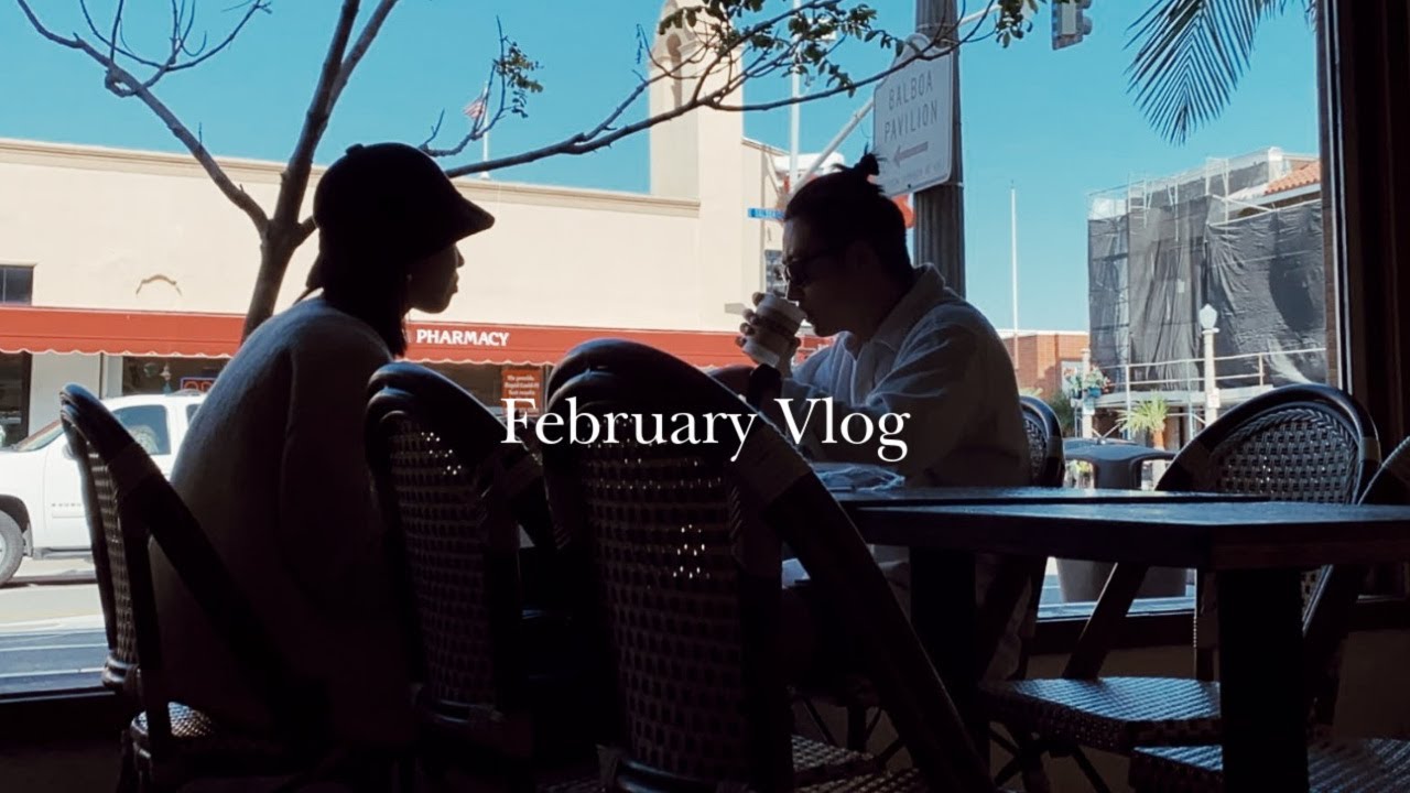FEB VLOG ｜开春播种啦｜烤箱烤茄子做法｜久违的周末约会💗｜单簇假睫毛贴法｜