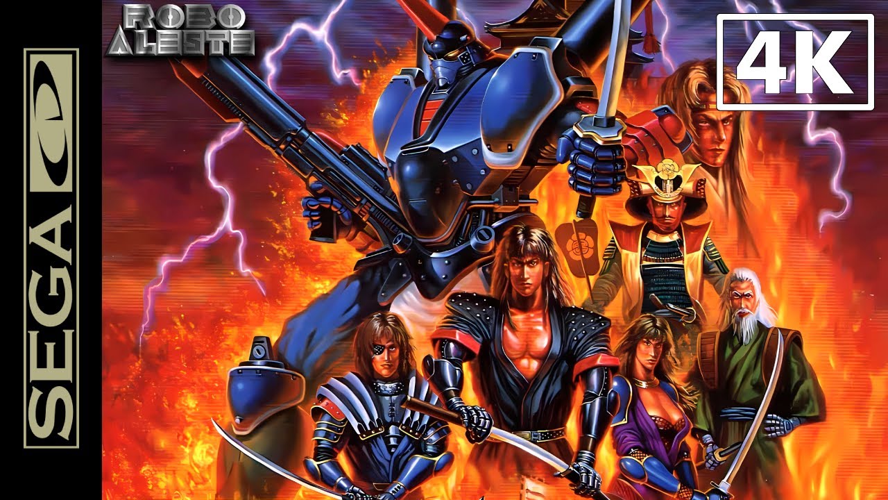 Robo Aleste (Sega CD) Playthrough [4K]
