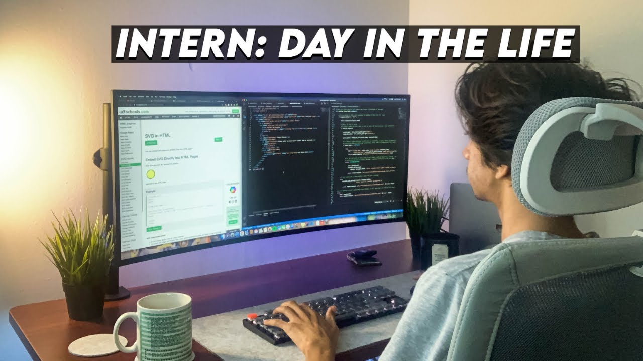 Day In the Life of a Software Engineer Intern | Christmas Break 2021