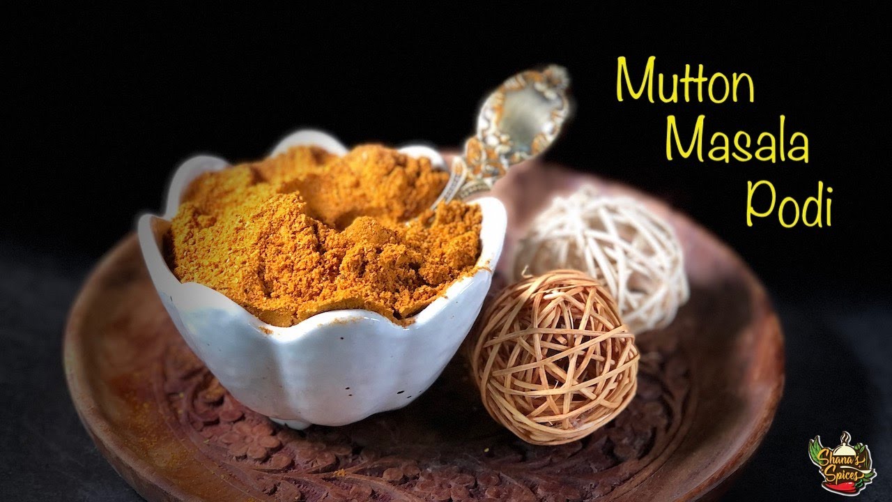 Mutton Masala Recipe| Masala Podi