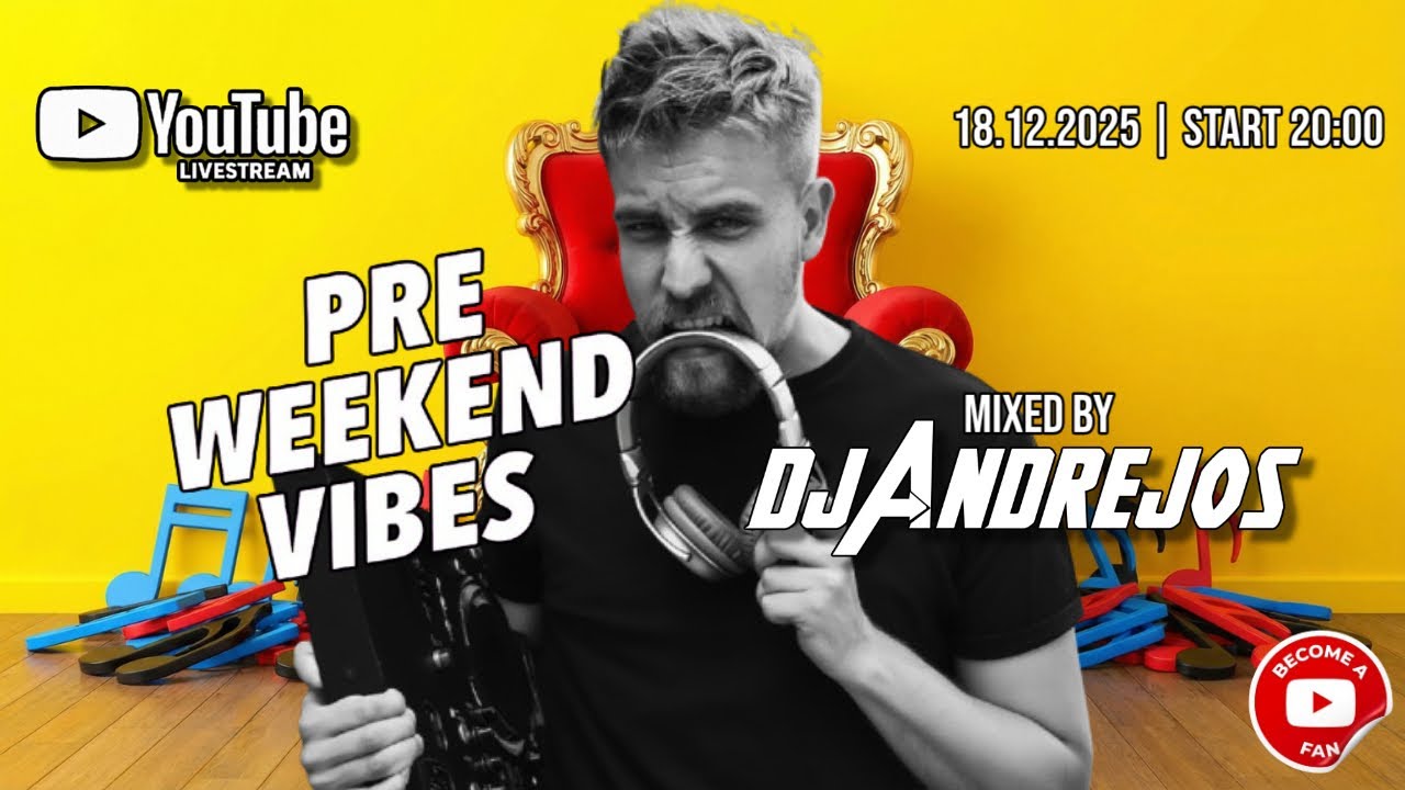 🎧 PRE WEEKEND VIBES 🔴🔥 Fidget & Hands-Up Night |  DJ ANDREJOS Live | 18.12.2025 | #fidget #handsup