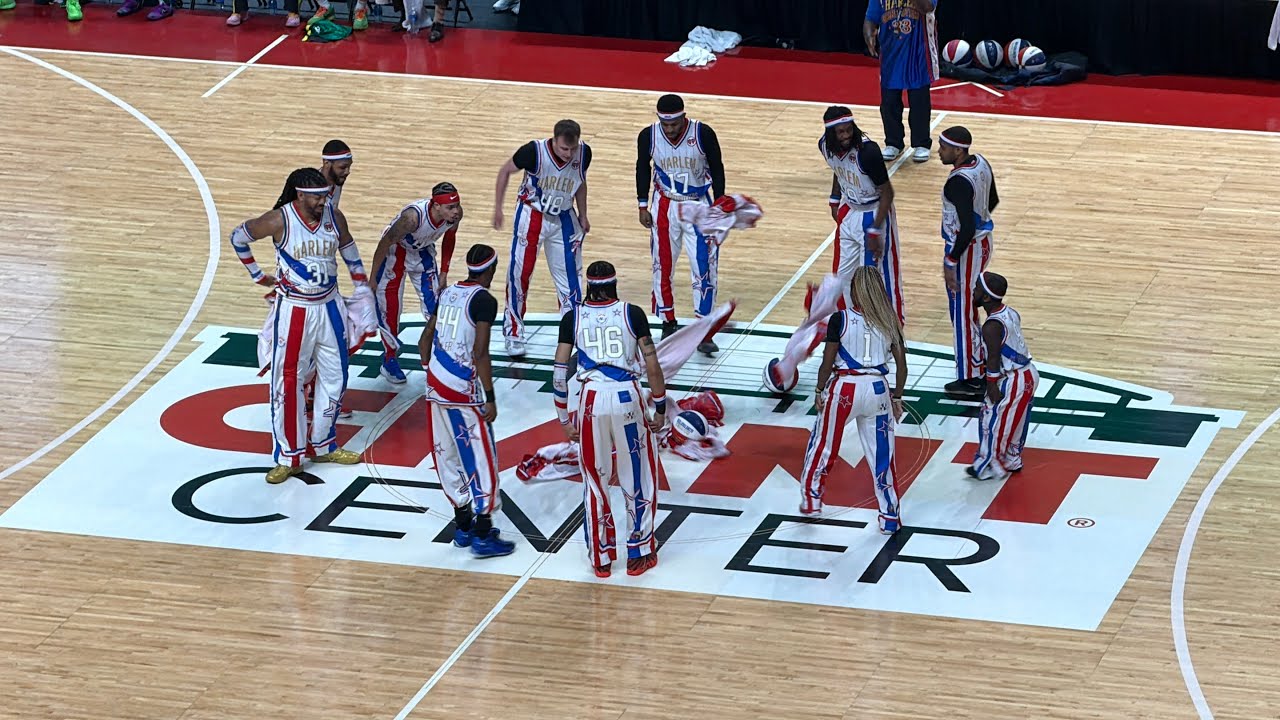 THE HARLEM GLOBETROTTERS 100 years Tour, GIANT CENTRE, HERSHEY PA ❤️ 🏀 