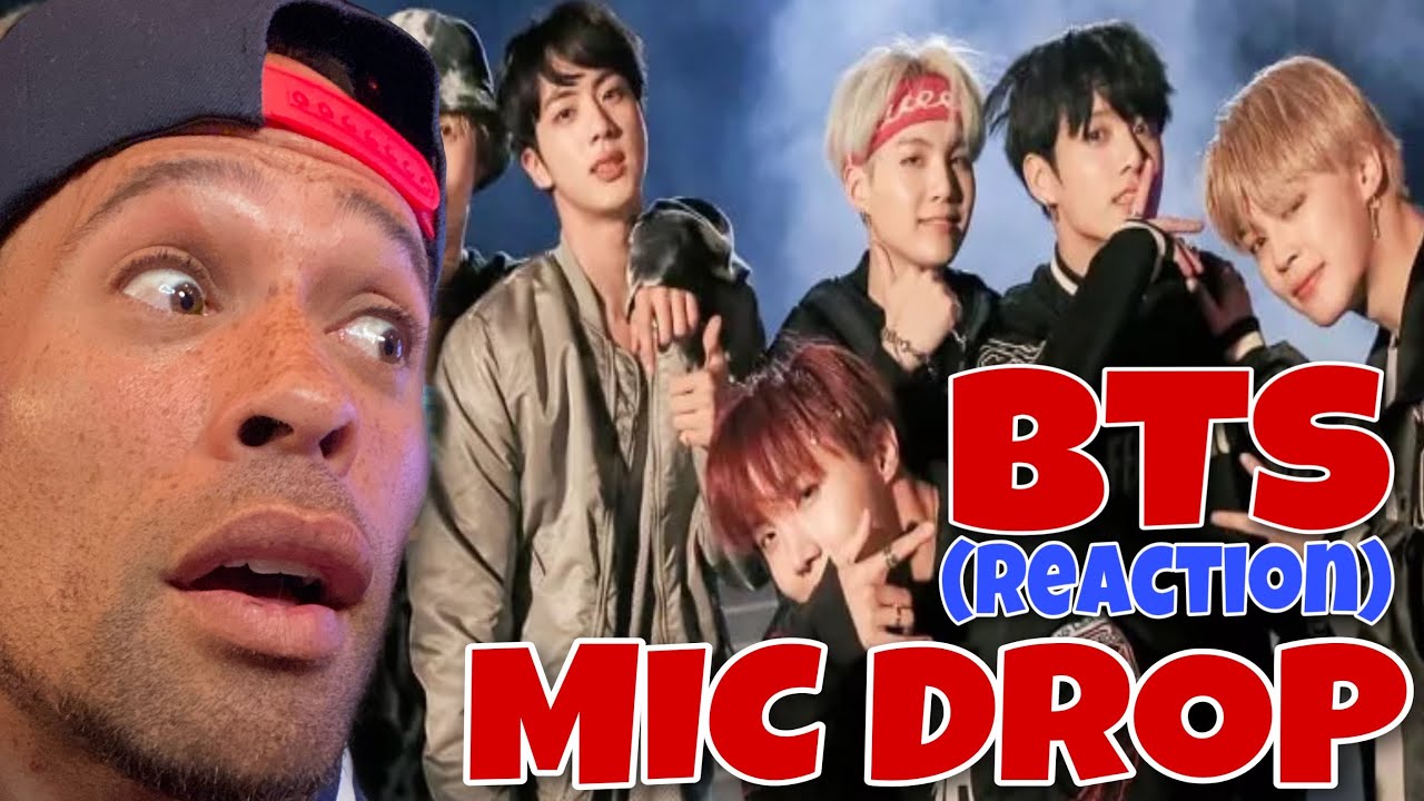BTS Mic Drop REACTION! BTS (방탄소년단) 'MIC Drop (Steve Aoki Remix)'