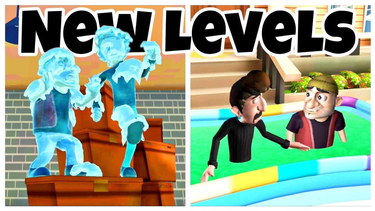 Scary Robber Home Clash  #5 - Two New Levels ( Level 9 & Level 10 )