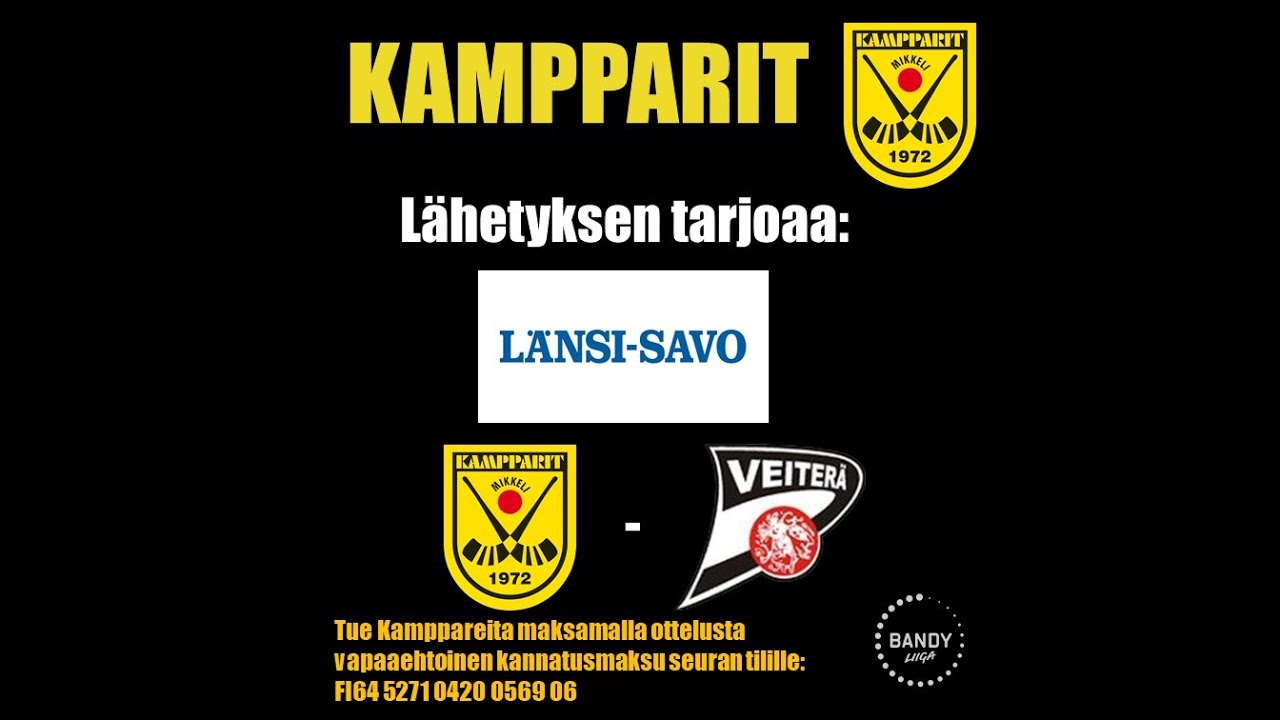 Kooste ottelusta Kampparit - Veiterä 6.2.2021