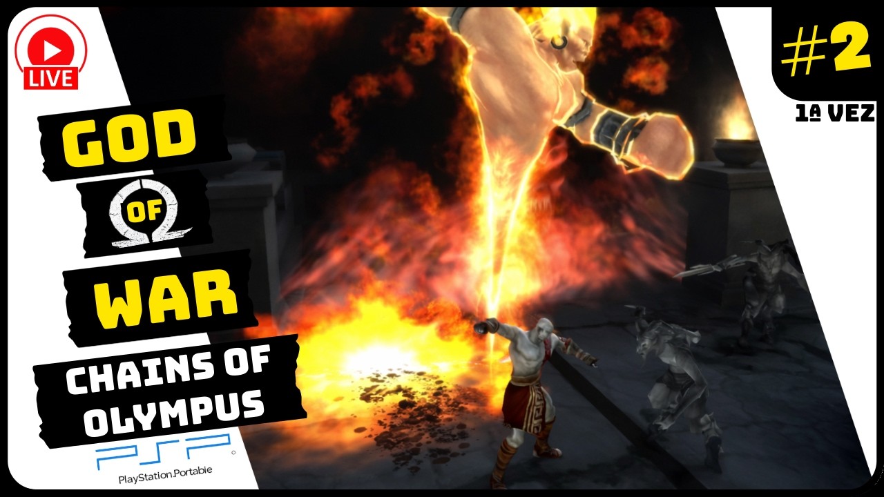 God of War : Chains of Olympus - primeira vez - parte 2