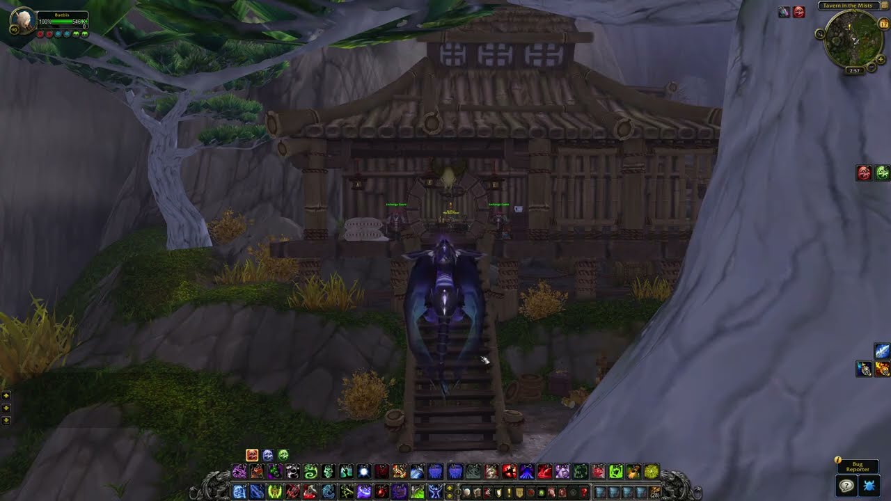 Tavern in the Mists Location @ Veiled Stair, WoW Mists of Pandaria Classic