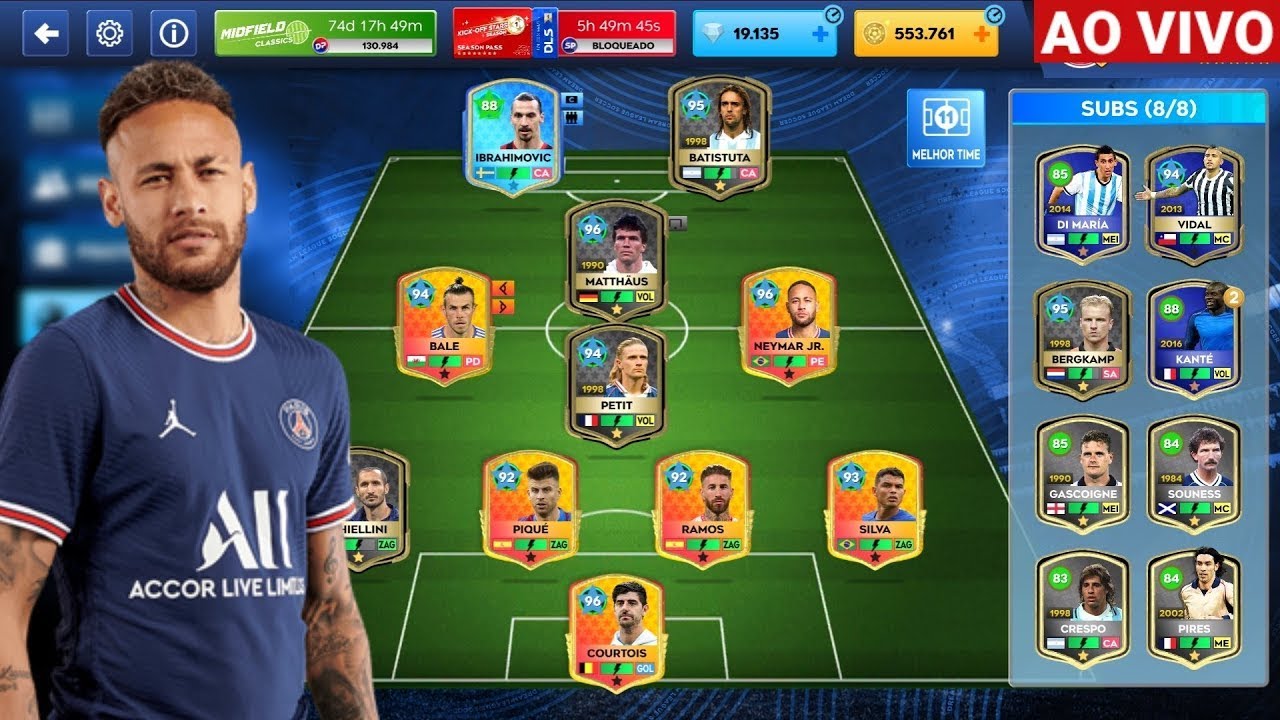 DLS 26| Jogando o Draft Online no DLS 26  !! 🔴AO VIVO🔴