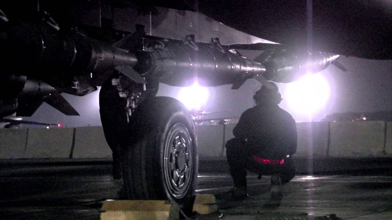 F-15 Missions at Bagram Airfield, Afghanistan (HD)
