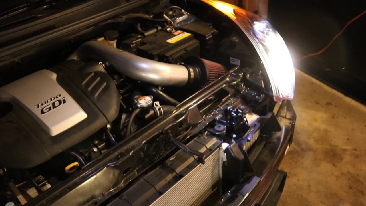 Veloster Stock VS Intake VS Intake+BOV