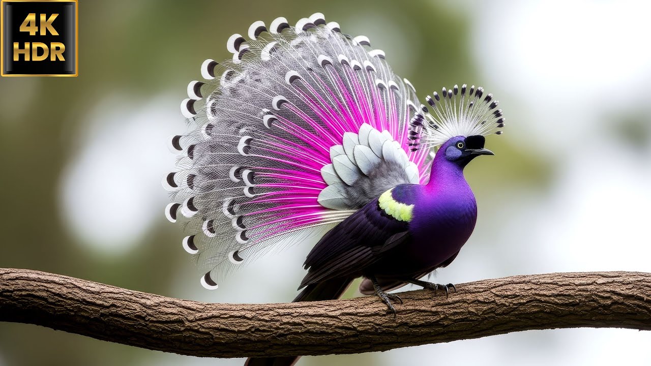 Long Tail Birds of the Himalayan Peaks &ndash; Majestic Wildlife in 4K