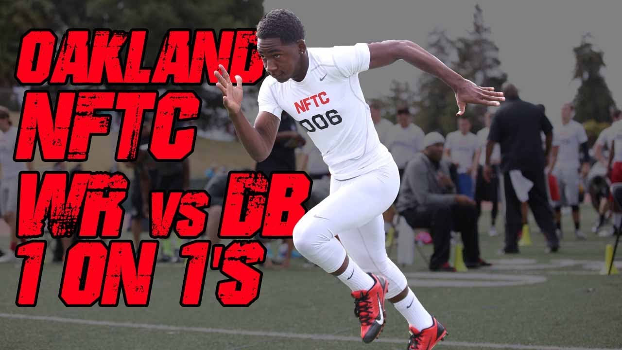 Oakland WR vs DB 1 on 1's | 2014 Nike Football Training Camp