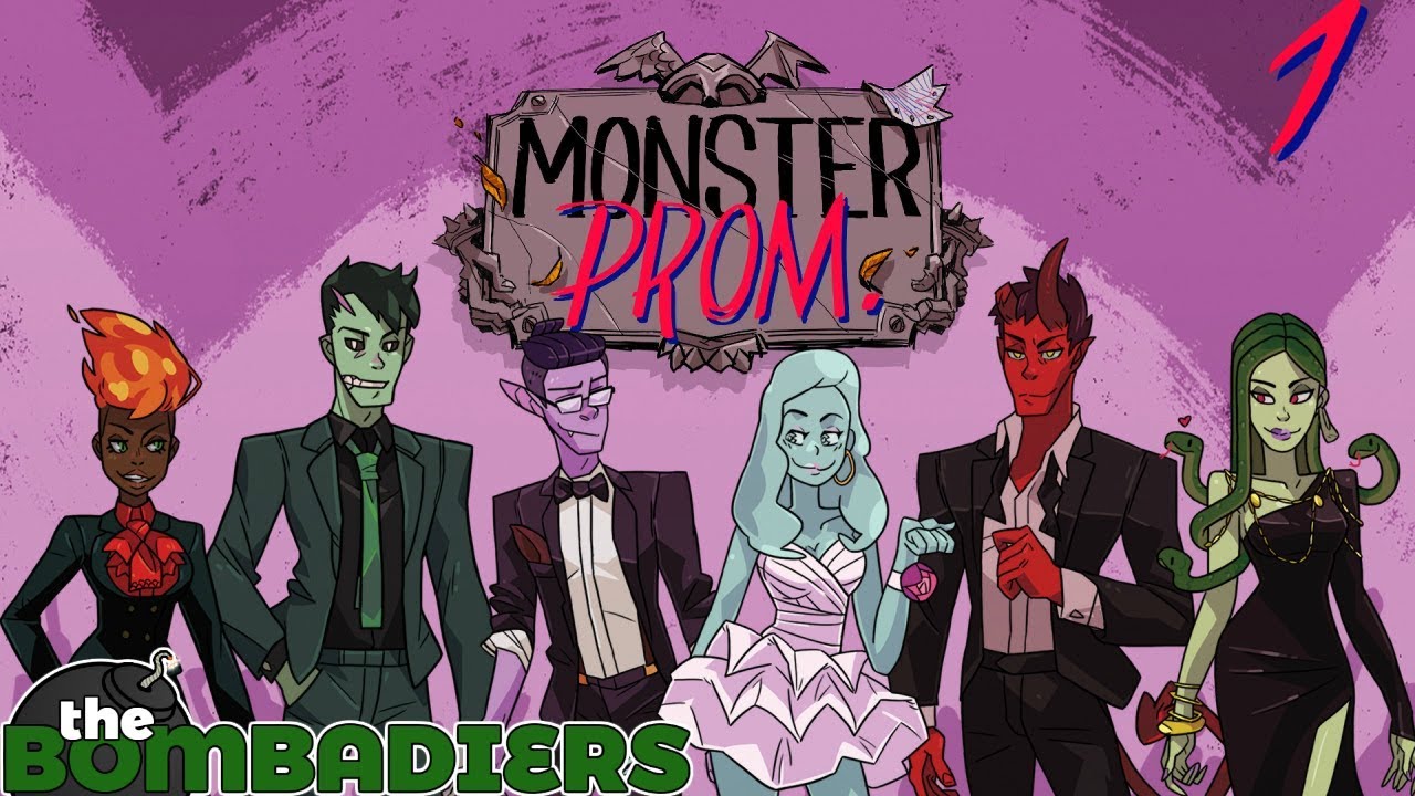 Pay Us For Our Voices ~ Let's Play Monster Prom (Pt. 1) ~ The Bombadiers Gameplay