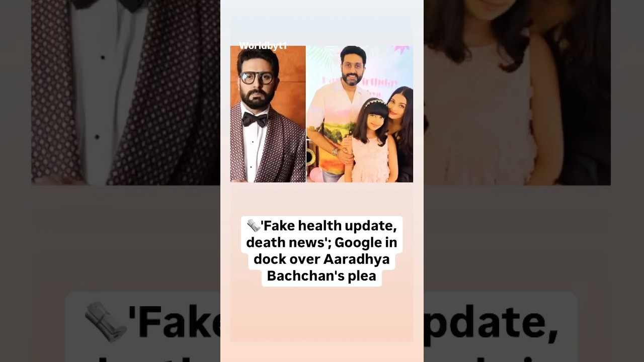 🚨 Google in Trouble? Aaradhya Bachchan Fights Back Against Fake News! 🚨