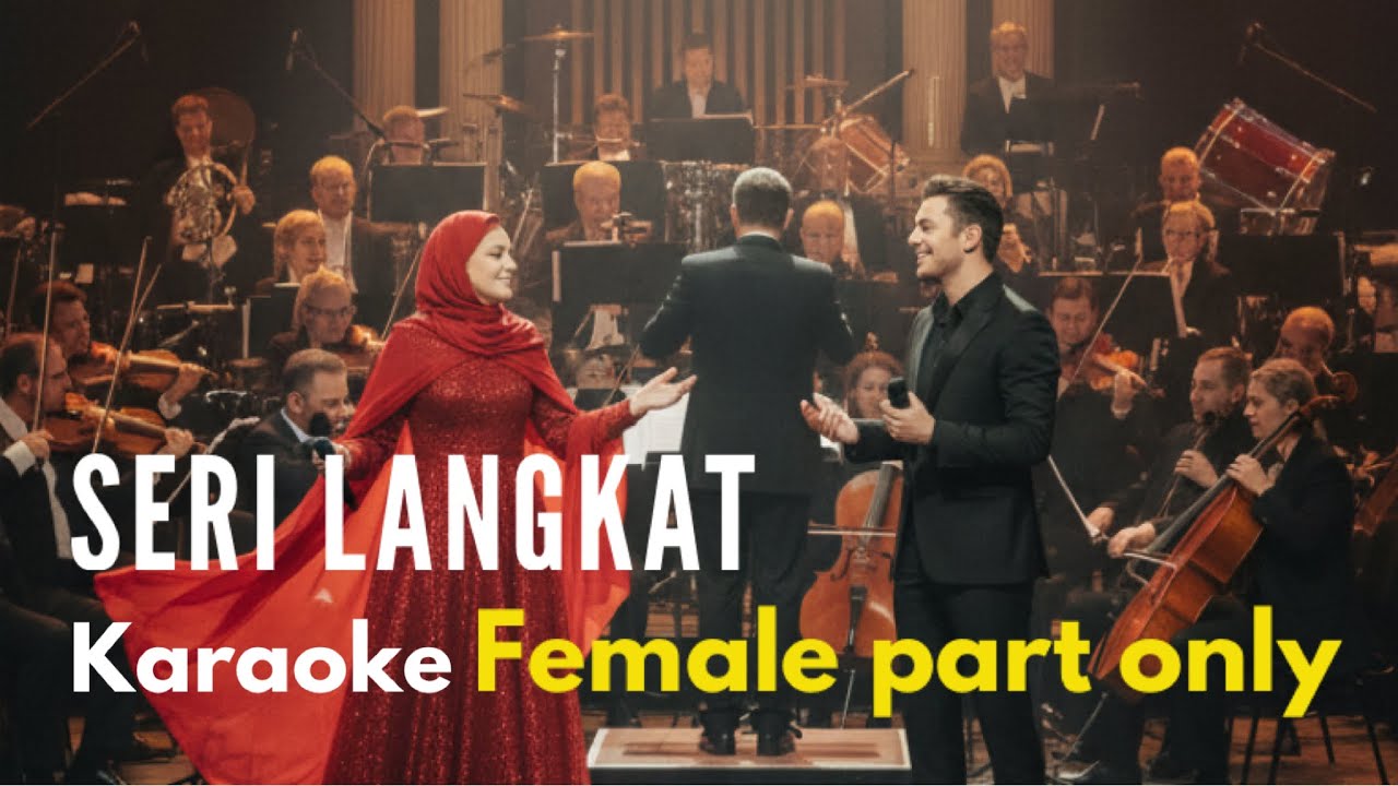 Karaoke Duet:  SERI LANGKAT female part duet with Raimanda