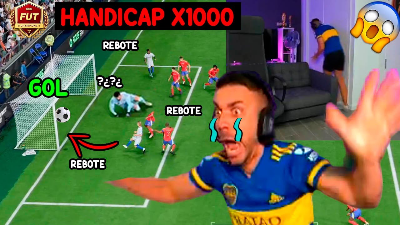 DjMaRiiO SUFRE el MAYOR HANDICAP EN CONTRA DE LA HISTORIA EN PLENO FUT CHAMPIONS FC25
