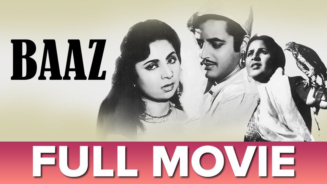बाज़ | (1953) |  Baaz | Full Movie | Guru Dutt,  Geeta Bali, Johnny Walker,  K.N. Singh