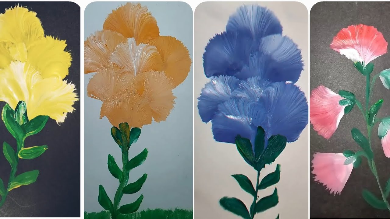 satisfying acrylic painting 🎨✨️#shorts #acrylicpainting #art #satisfying  #viralvideo #creative 