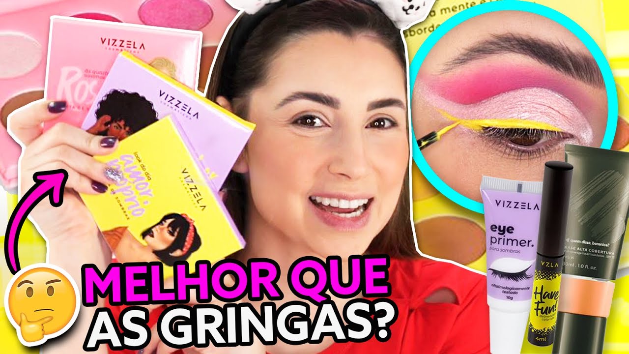 TESTANDO NOVIDADES NACIONAIS DE MAKE QUE EU TAVA MEGA ANSIOSA
