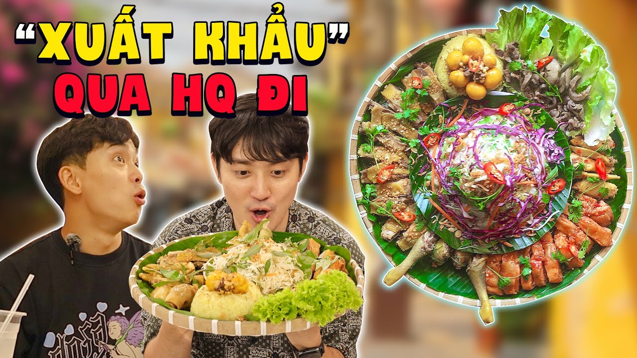 Món ăn Việt Nam này mà bán ở HQ thì người ta xếp hàng dài... 
