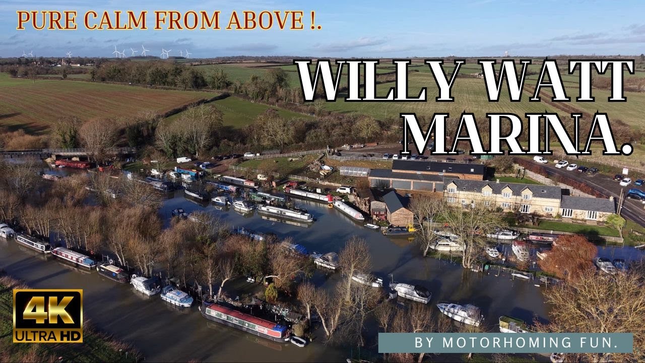 Willy Watt Marina Ringstead | Calm Waters & Boats | DJI Mini 5 Pro 4K