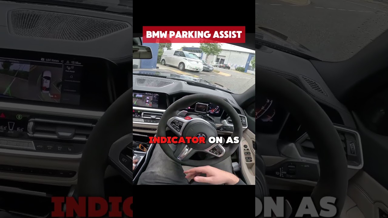 How to use BMW parking assistant