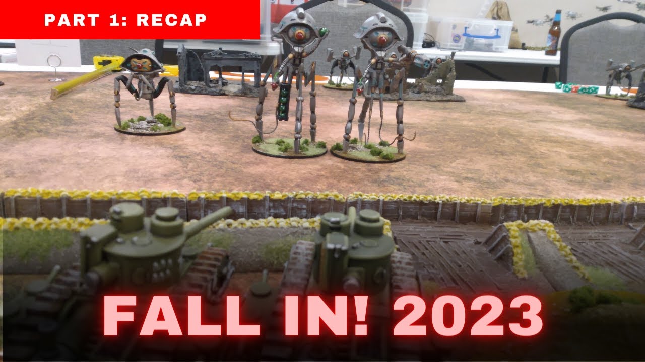 Fall In! 2023 Part 1: Wargame Convention Recap