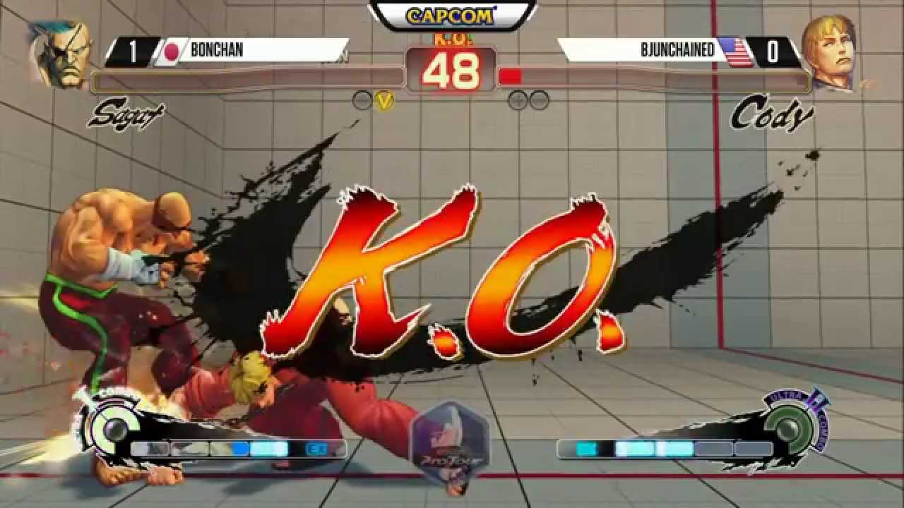 Bonchan (Sagat) vs BJ Unchained (Cody)  - #NorCal - #USF4