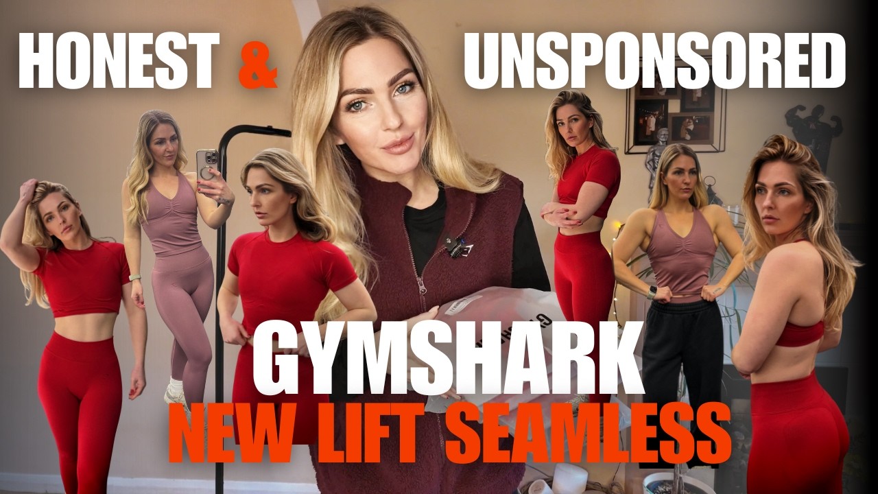 GYMSHARK UNSPONSORED GYM WEAR REVIEW | NEW LIFT SEAMLESS LEGGINGS