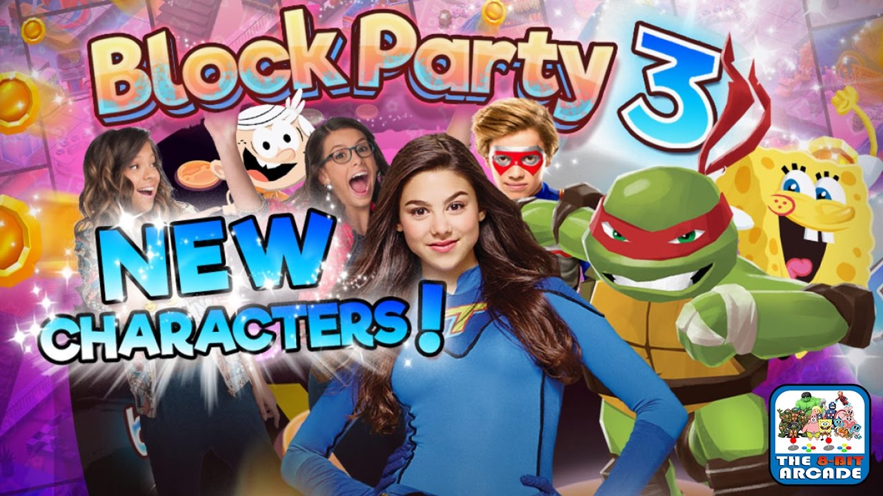 Block Party 3 - New Minigames on the New Boards (Nickelodeon Games)
