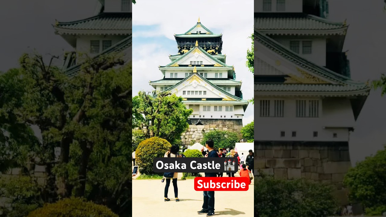 Osaka,Japan The castle is one of Japan&rsquo;s most famous landmarks,#osaka #castle #tower #japan #love