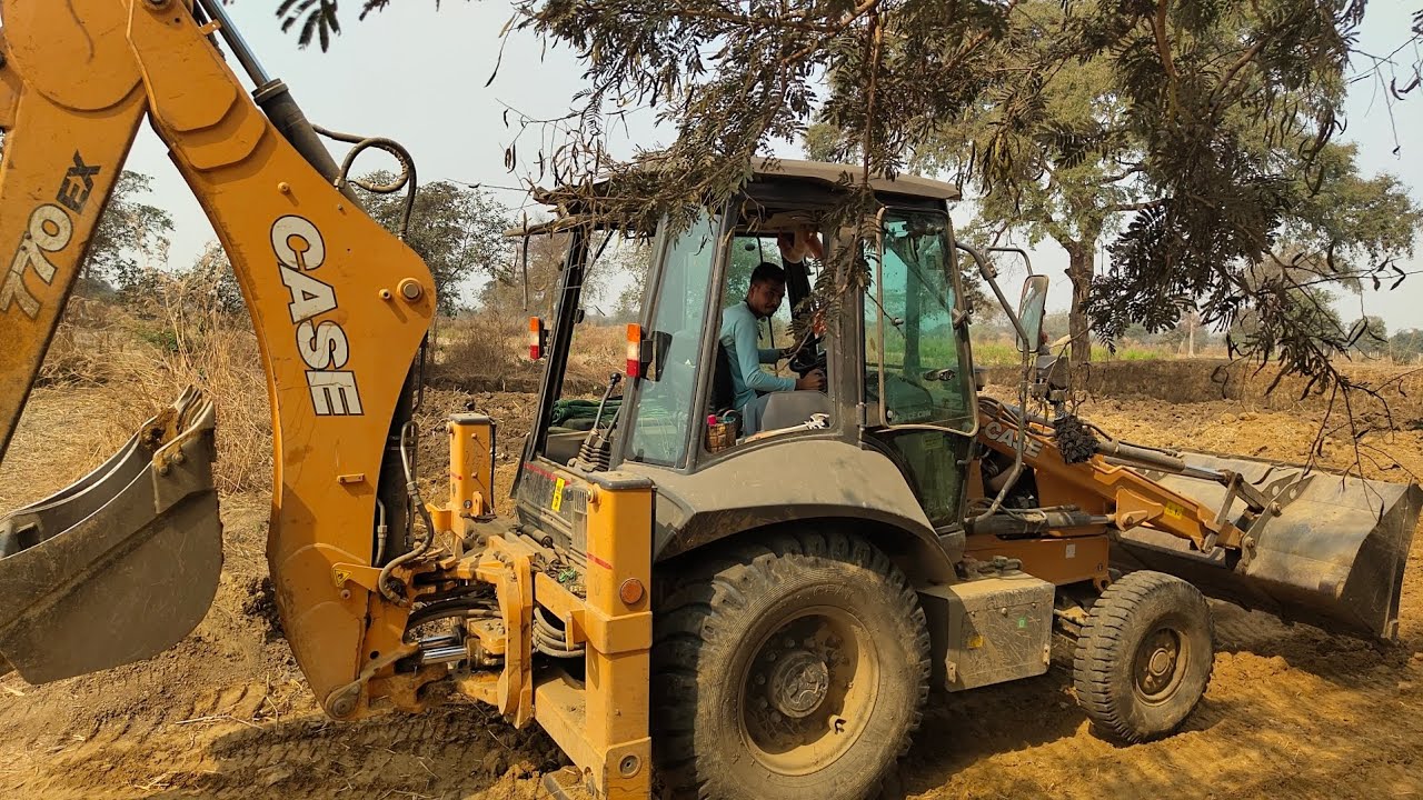 CASE 770 EX machine mitti label work || John Deere tractor | Mahindra tractor mitti shifting work 