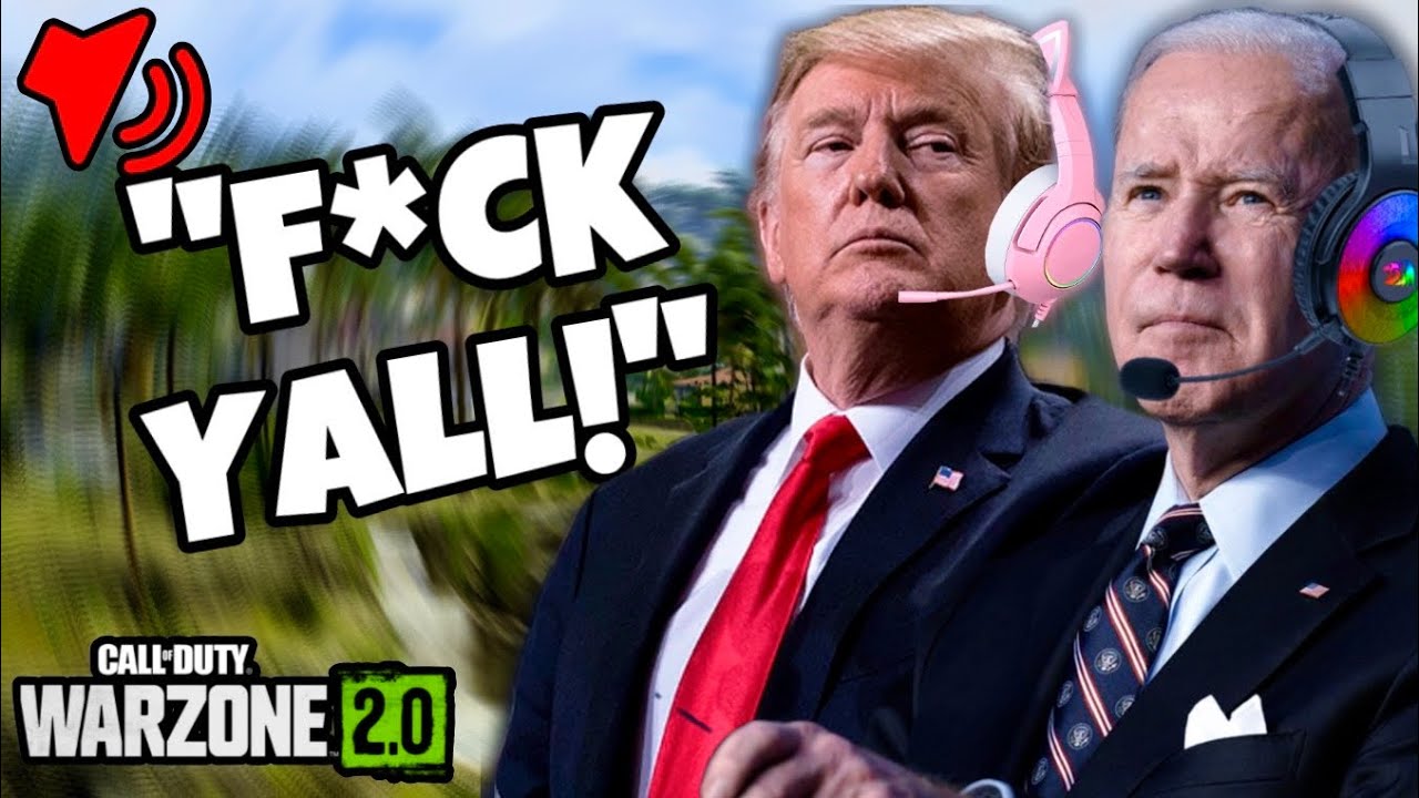 Trump & Biden Ai TOXIC TROLLING on Warzone 2 Rebirth!