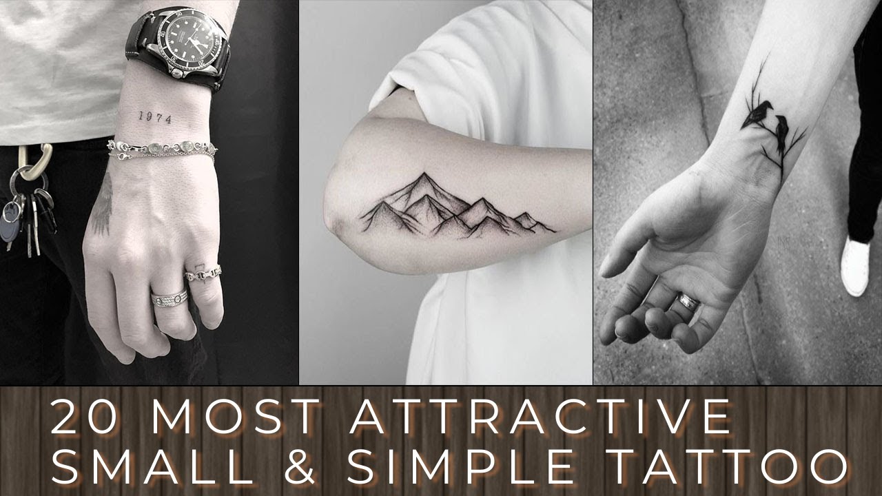 20 MOST ATTRACTIVE SMALL & SIMPLE TATTOOS FOR MEN