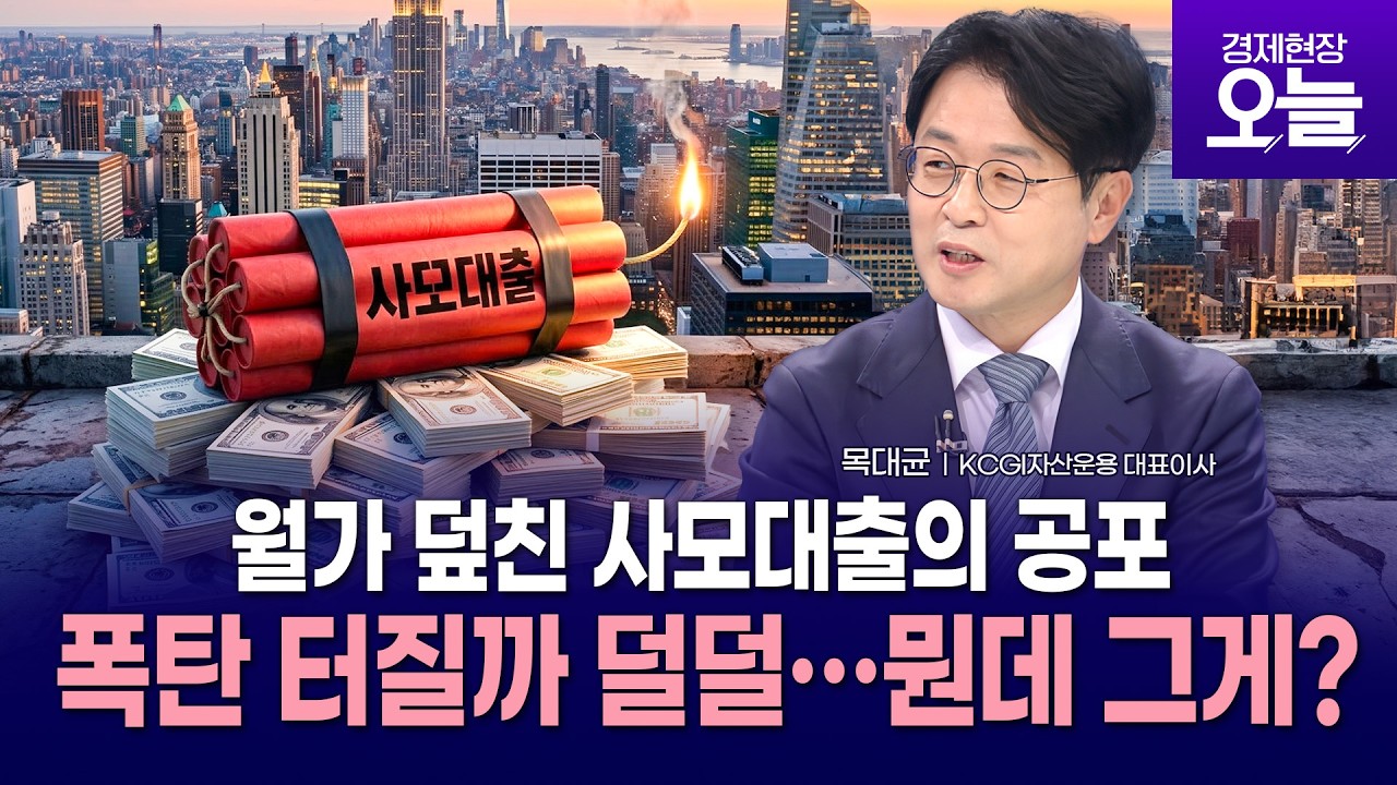 [이슈체크] 월가 덮친 '사모대출' 공포…폭탄 터질까 덜덜, 뭔데 그게?