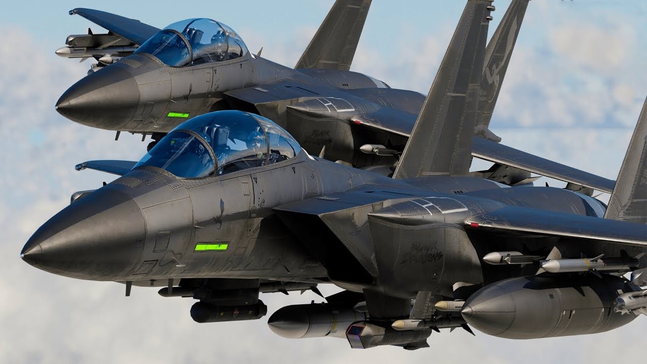 Dwadzieścia dwie rakiety na jednym myśliwcu - to nie żart, to F-15 EX!