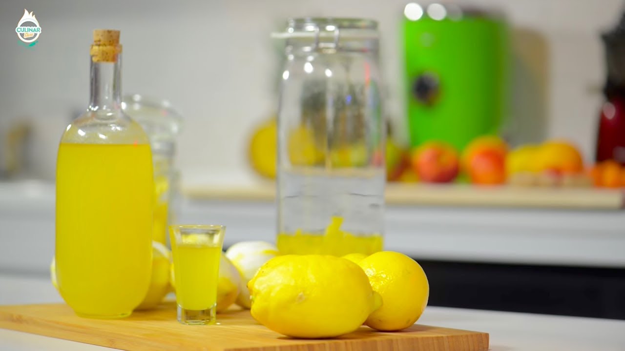 Reteta Limoncello - Lichior de lamai | Bucataras TV