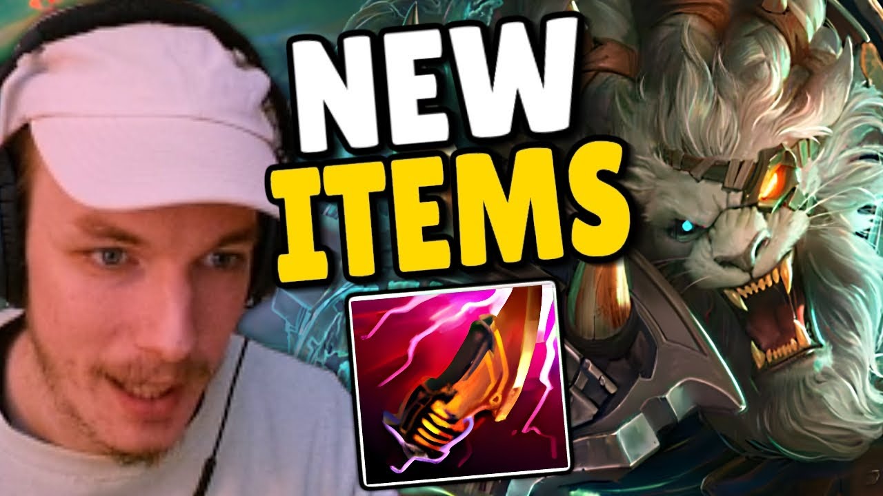 Rengar DMG with Season 14 NEW ITEMS is INSANE ( Voltaic Cyclosword | Rengar Jungle PBE Gameplay
