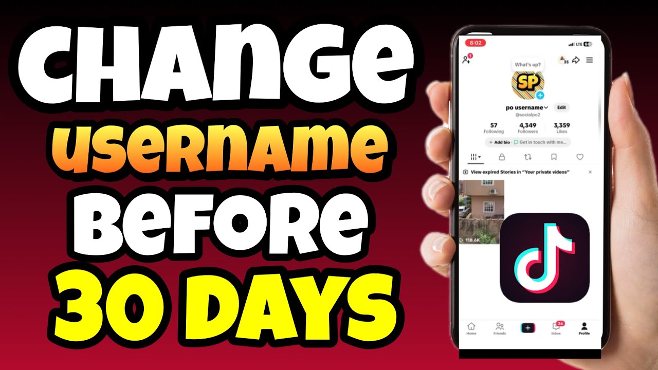 How to Change TikTok Username BEFORE 30 DAYS? (Latest Method)