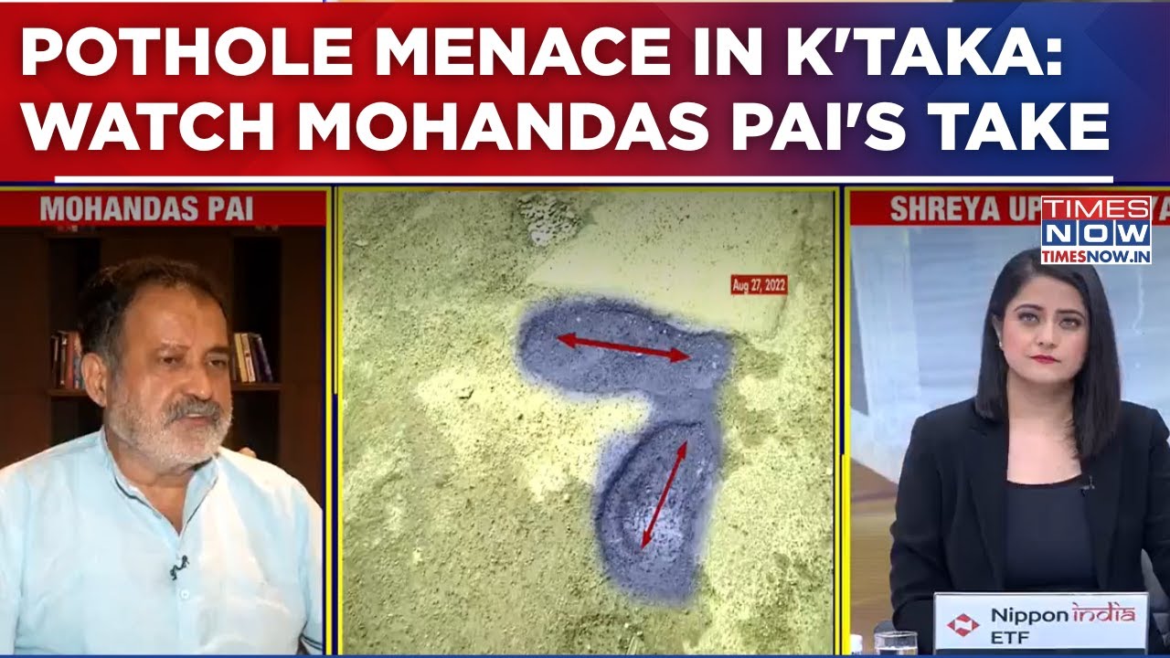 Karnataka Dy CM DK Shivakumar Alleges &lsquo;Pothole Conspiracy&rsquo; | Watch Mohandas Pai's Take On The Issue