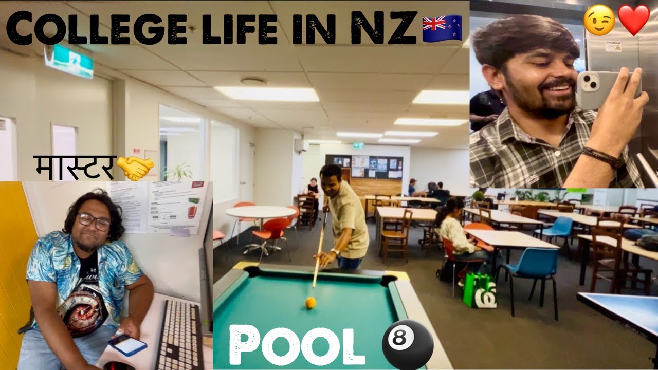 College Life in NZ🇳🇿|| Auckland City 🏙️ || Life of an international student in NZ🇳🇿|| @Khatri_1626 